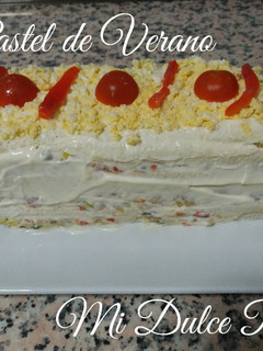Una foto de Pastel de verano