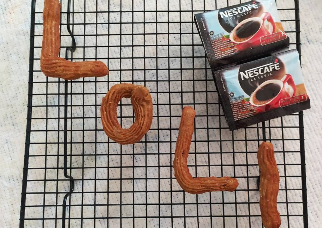 Resep Churros Coffee Loli