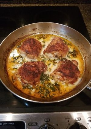 A picture of Lemon Butter Chicken.