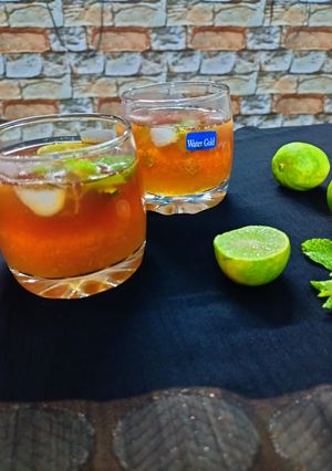 অরেঞ্জ আইস টী (orange ice tea recipe in bengali) রেসিপির প্রধান ছবি