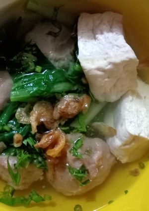 Foto resep Bakso Ikan TTS (tuna tahu sayur)