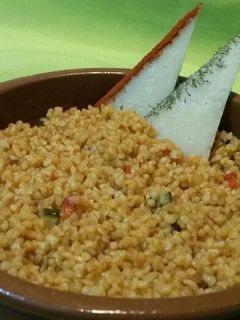 Una foto de Bulgur pilavi