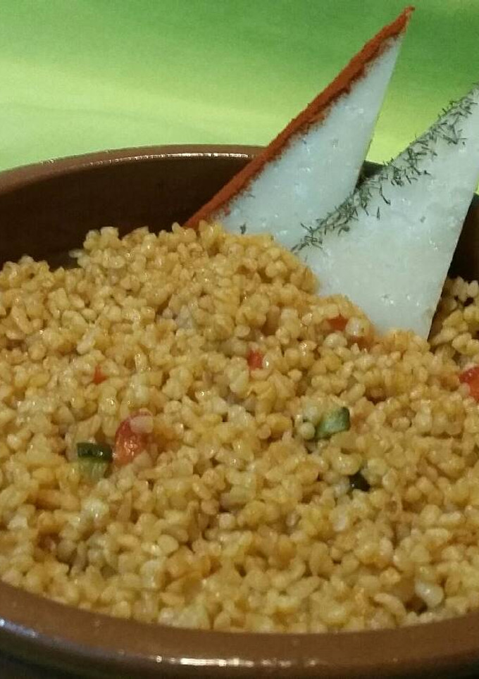 Una foto de Bulgur pilavi