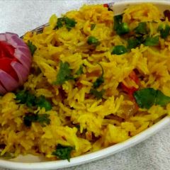 A picture of Veg pulao.