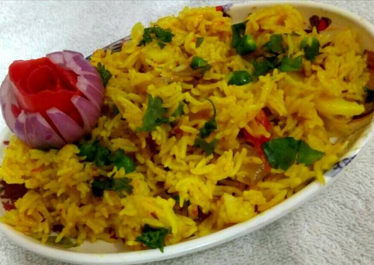 Simple Way to Prepare Favorite Veg pulao