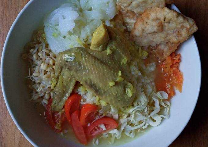 Soto ayam sederhana