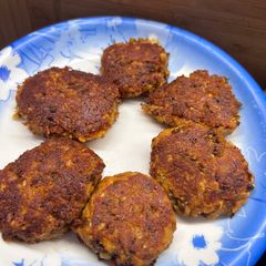 A picture of Paneer sprouts tikki.