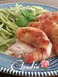 Camarones rellenos (momias)🌹
