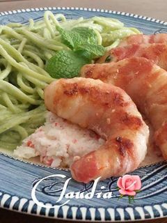 Una foto de Camarones rellenos (momias)🌹
