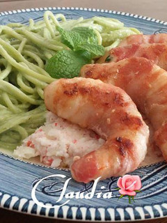 Una foto de Camarones rellenos (momias)🌹