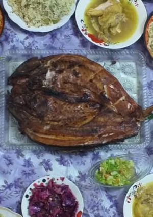 صورة لوصفة اطيب سمك مشوي من أيدي