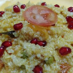 A picture of Tomato pulaav.