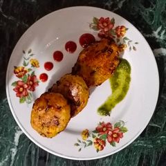 A picture of Poha Veg Cutlets.