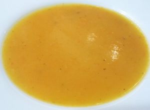 Una foto de Crema de bubango