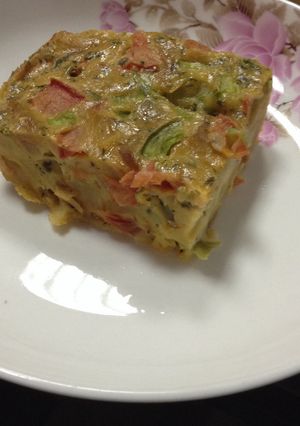 صورة لوصفة صنية طورطية في الفرن