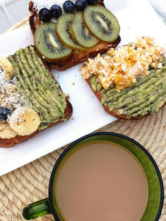 Una foto de 💚 Desayuno/merienda 🥑✨