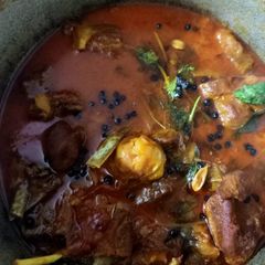 Bihari style mutton curry A picture of Bihari style mutton curry.