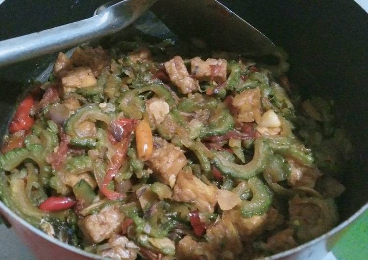 Tumis Pare + Tempe