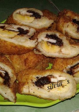 Foto resep Roti Goreng Isi Coklat Keju