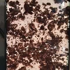 A picture of Oreo lasagna.