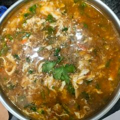 A picture of Lemon Coriander Chicken Soup.