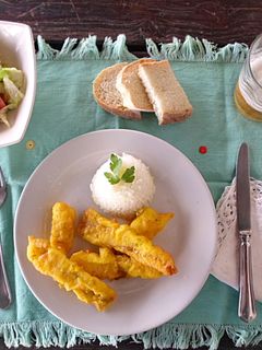 Una foto de Churros de Pescado