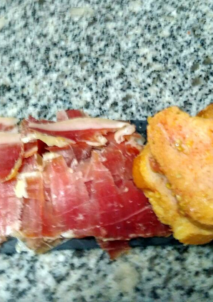 Una foto de Tapa de jamón