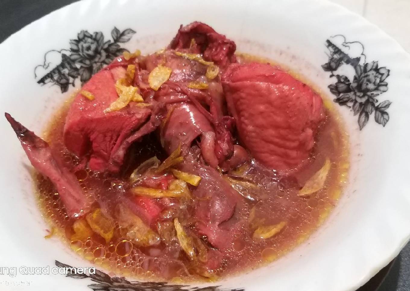 Sup ayam angkak