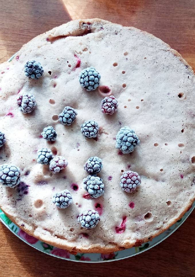 Фруктово-манний пиріг 😋 без борошна в мультиварці
