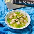 Canh Dưa Hấu Non Nấu Giò Sống Nấm Rơm