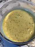 Sauce au melfor et ail mariné (melfor,moutarde au melfor et poivre en grains)