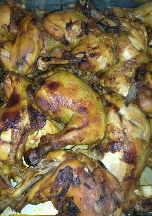 صورة لوصفة افخاض الدجاج محمرين مثل المطاعم.🍗🍗