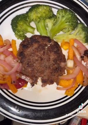 Una foto de Vegetales con carne