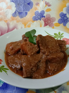 Foto resep Semur Daging Kentang Pedas