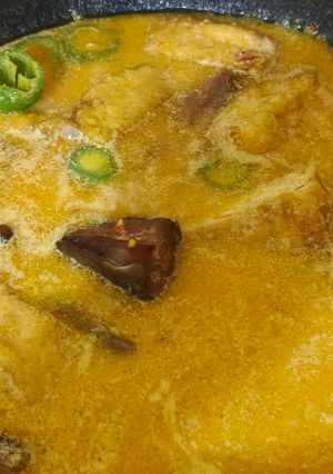 Foto resep Gulai Ikan Panggang Tahu Cabe Gendot