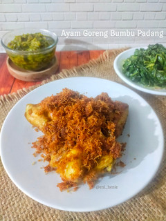 Foto resep 444. Ayam Goreng Bumbu Padang (Ayam Serundeng khas RM Padang)