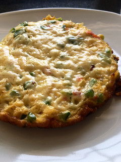 Una foto de Tortilla de zapallitos verdes