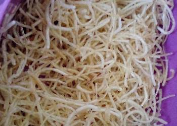 Easiest Way to Cook Perfect Rice Vermicelli Crispy Snack