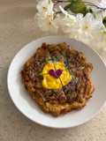Telur Dadar Tuna Ekstra Sayur (Kubis Ungu & Jamur)