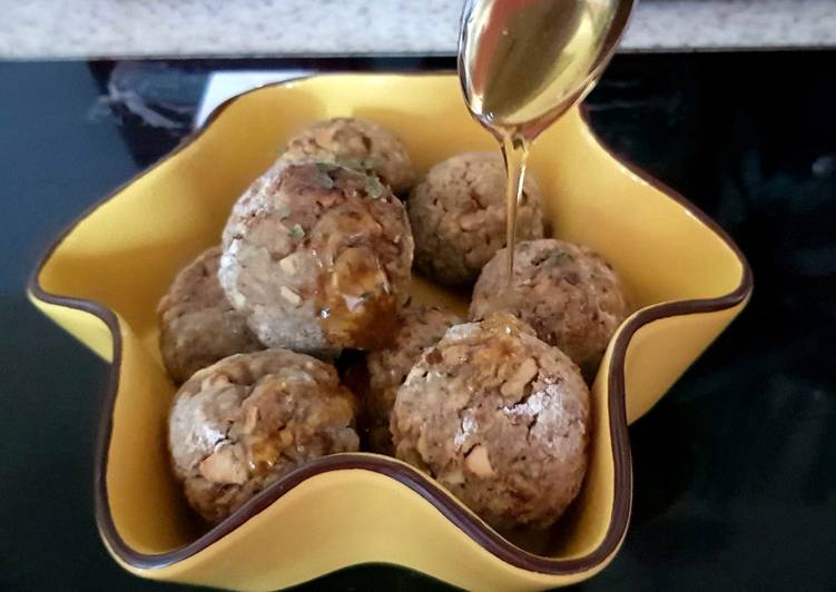 My Honey Pork & Apple Stuffing Balls. 😀