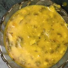A picture of Methi daal.