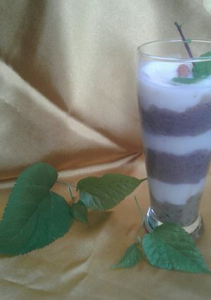 Foto resep 92. SMOOTY MURBEI, PISANG, BLEWAH