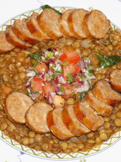 Una foto de LENTEJAS CON CHORIZOS CASEROS. JON STYLE