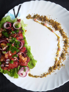 A picture of Mix salsa sweet potato salad.