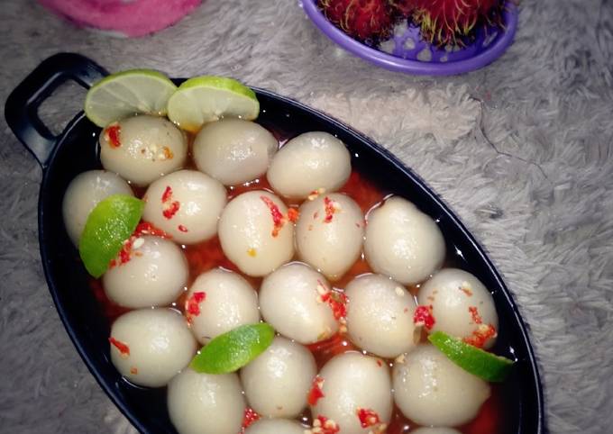 Resep Asinan Rambutan Oleh Bunda Kece Cookpad