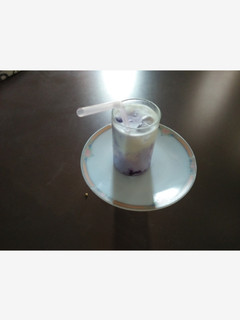 A picture of #Indian black berry (jamun) shake Theme; Less Than 5 Ingredient.