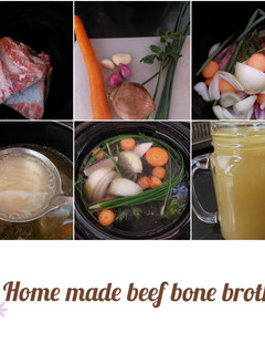 Foto resep Homemade beef bone broth (Kaldu Iga Sapi)