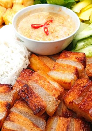 Hình của món Heo quay chay.