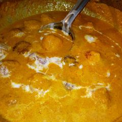 A picture of Malai kofta.