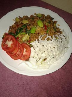 Foto resep Nasi goreng pete